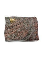 Grabstein Firenze/Paradiso Rose 3 (Bronze) 50x40