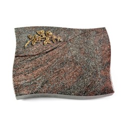 Grabstein Firenze/Paradiso Rose 5 (Bronze) 50x40