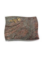 Grabstein Firenze/Paradiso Rose 7 (Bronze) 50x40