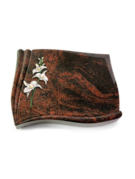 Grabstein Memory/Aruba Orchidee (Color) 50x40