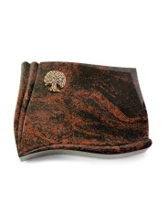 Grabstein Memory/Aruba Baum 3 (Bronze) 50x40
