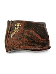 Grabstein Memory/Aruba Rose 7 (Bronze) 50x40