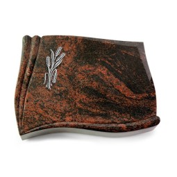 Grabstein Memory/Aruba Ähren 1 (Alu) 50x40