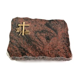 Grabplatte Aruba Pure Kreuz 1 (Bronze)