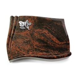 Grabstein Memory/Aruba Rose 3 (Alu) 50x40