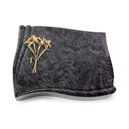 Grabstein Memory/Orion Lilie (Bronze) 50x40