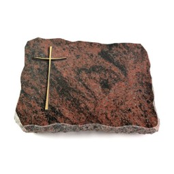 Grabplatte Aruba Pure Kreuz 2 (Bronze)