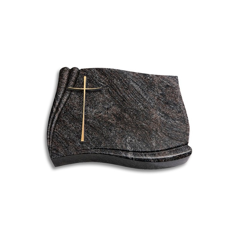 Grabstein Memory/Paradiso Kreuz 2 (Bronze) 50x40