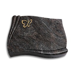 Grabstein Memory/Paradiso Papillon (Bronze) 50x40