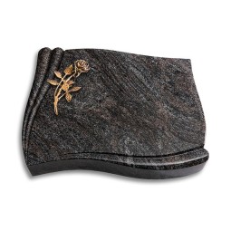 Grabstein Memory/Paradiso Rose 6 (Bronze) 50x40