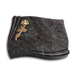 Grabstein Memory/Paradiso Rose 7 (Bronze) 50x40