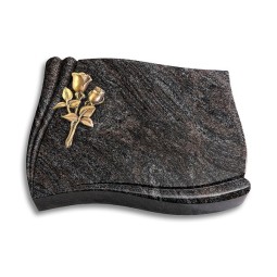 Grabstein Memory/Paradiso Rose 11 (Bronze) 50x40