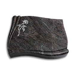 Grabstein Memory/Paradiso Rose 2 (Alu) 50x40