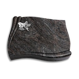 Grabstein Memory/Paradiso Rose 3 (Alu) 50x40