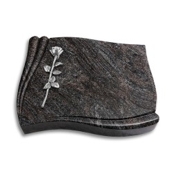 Grabstein Memory/Paradiso Rose 12 (Alu) 50x40