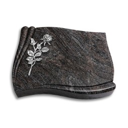 Grabstein Memory/Paradiso Rose 13 (Alu) 50x40