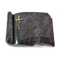 Grabbuch Prestige/Orion Kreuz/Rose (Bronze) 50x40