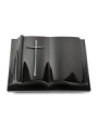 Grabbuch Antique/Indisch Black Kreuz 2 (Alu) 50x40