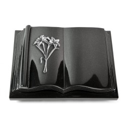 Grabbuch Antique/Indisch Black Lilie (Alu) 50x40