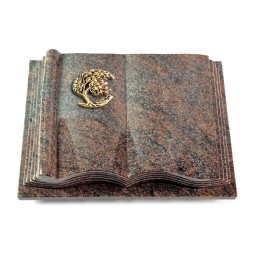 Grabbuch Antique/Paradiso Baum 1 (Bronze) 50x40