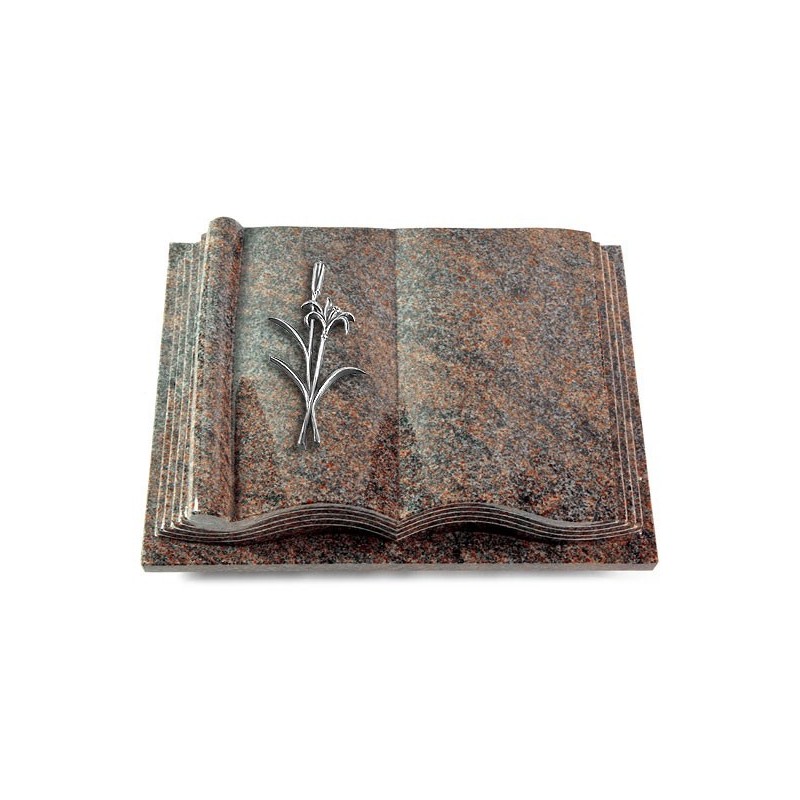 Grabbuch Antique/Paradiso Lilienzweig (Alu) 50x40