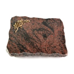 Grabplatte Aruba Pure Rose 1 (Bronze)