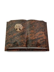 Grabbuch Livre Pagina/Aruba Baum 3 (Bronze) 50x40
