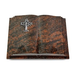 Grabbuch Livre Pagina/Aruba Baum 2 (Alu) 50x40