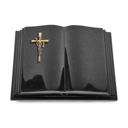 Grabbuch Livre Pagina/Indisch Black Kreuz/Ähren (Bronze) 50x40