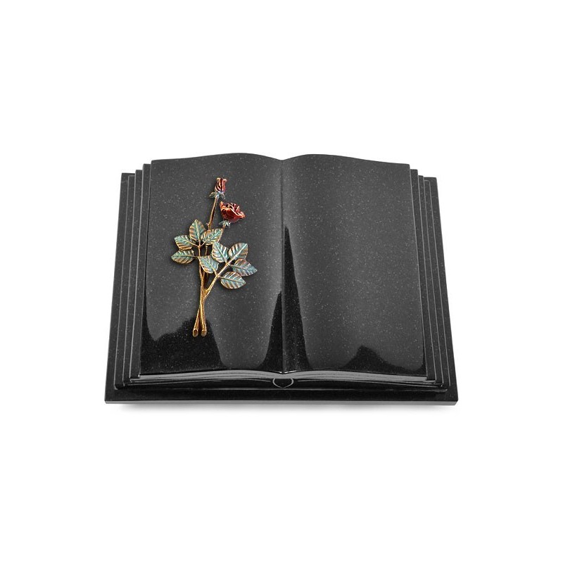 Grabbuch Livre Pagina/Indisch Black Rose 5 (Color) 50x40