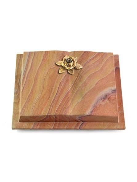 Grabbuch Livre Podest/Rainbow Rose 4 (Bronze)