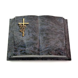 Grabbuch Livre Pagina/Orion Kreuz/Rosen (Bronze) 50x40
