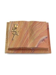 Grabbuch Livre Podest/Rainbow Rose 8 (Bronze)