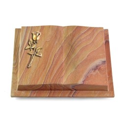 Grabbuch Livre Podest/Rainbow Rose 8 (Bronze)