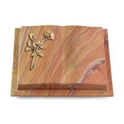 Grabbuch Livre Podest/Rainbow Rose 10 (Bronze)