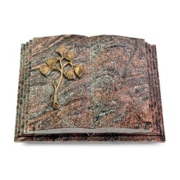 Grabbuch Livre Pagina/Paradiso Gingozweig 1 (Bronze) 50x40