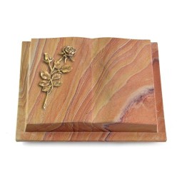 Grabbuch Livre Podest/Rainbow Rose 13 (Bronze)