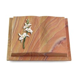 Grabbuch Livre Podest/Rainbow Orchidee (Color)