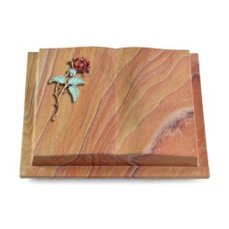 Grabbuch Livre Podest/Rainbow Rose 2 (Color)