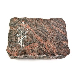 Grabplatte Himalaya Pure Kreuz 4