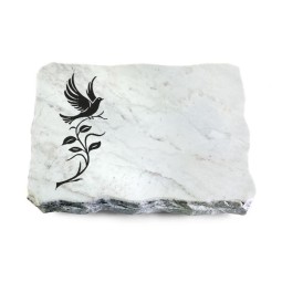 Grabplatte Omega Marmor/Pure Taube 3