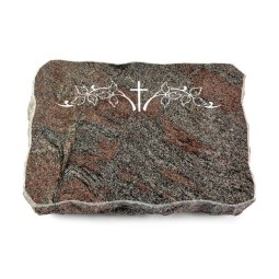 Grabplatte Paradiso/Pure Kreuz 5