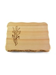 Grabplatte Woodland/Pure Kreuz 4