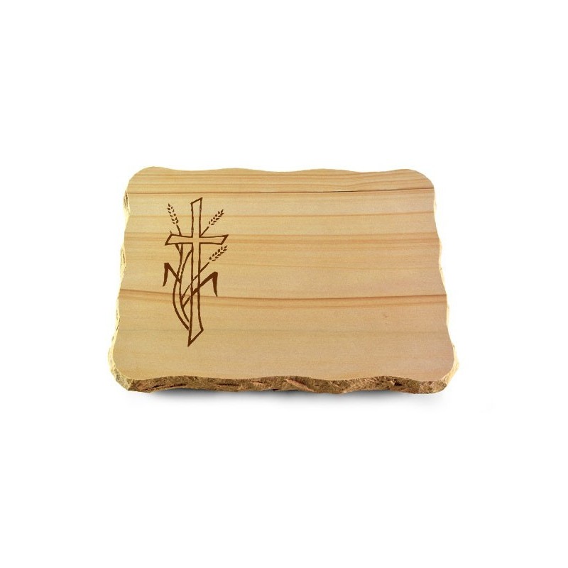 Grabplatte Woodland/Pure Kreuz 4