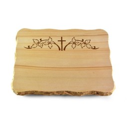 Grabplatte Woodland/Pure Kreuz 5