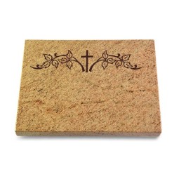 Grabtafel Kashmir Pure Kreuz 5