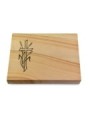 Grabtafel Woodland Pure Kreuz 4