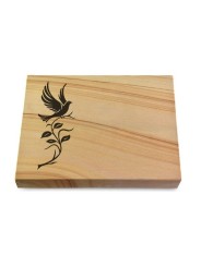 Grabtafel Woodland Pure Taube 3