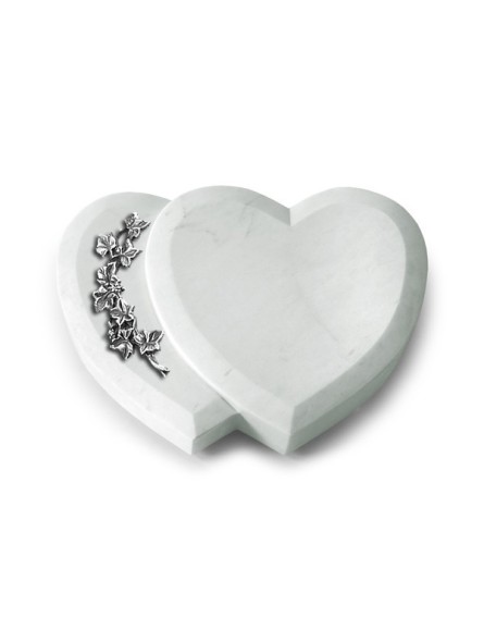 Grabstein Amoureux/Omega Marmor Efeu (Alu)