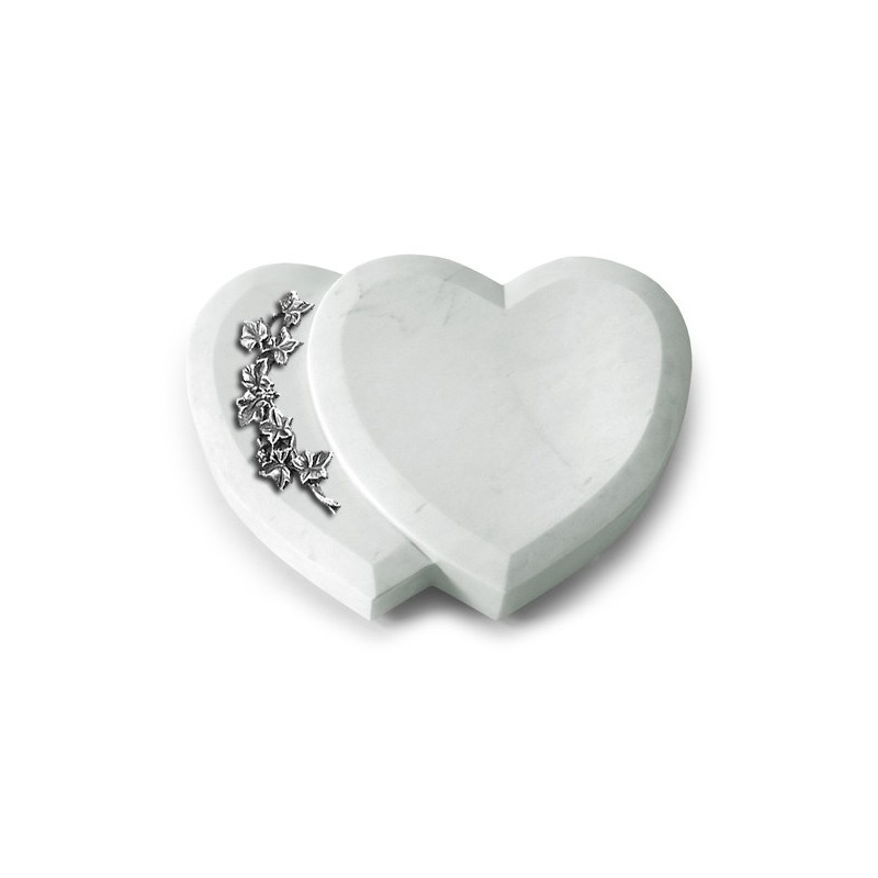 Grabstein Amoureux/Omega Marmor Efeu (Alu)